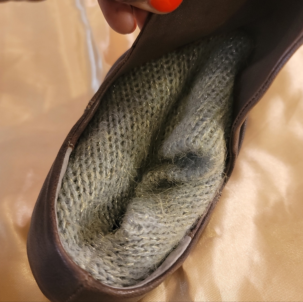 Shellys London booties w/attached knit. Size 40 - Picture 3 of 7